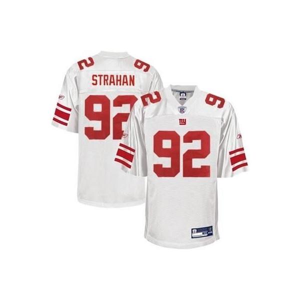 Michael Strahan NY-G Football Jersey - NY-G #92 Football Jersey(White)