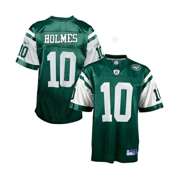 Santonio Holmes NY-J Football Jersey - NY-J #10 Football Jersey(Green)