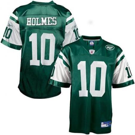 Santonio Holmes NY-J Football Jersey - NY-J #10 Football Jersey(Green)