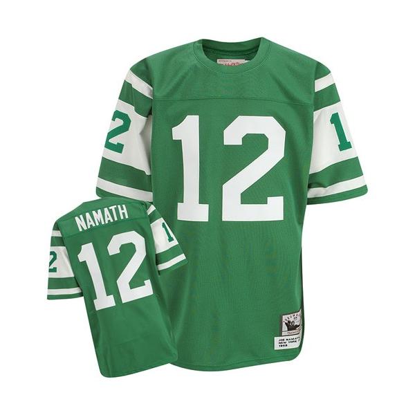 Joe Namath NY-J Football Jersey - NY-J #12 Football Jersey(Green)