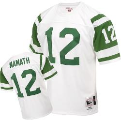 Joe Namath NY-J Football Jersey - NY-J #12 Football Jersey(White)