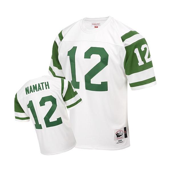 Joe Namath NY-J Football Jersey - NY-J #12 Football Jersey(White)