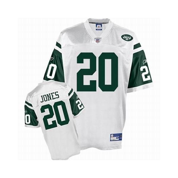 Thomas Jones NY-J Football Jersey - NY-J #20 Football Jersey(White)