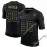 Black Xavier Warren Steelers #98 Stitched Salute to Service Football Jersey Mens Womens Youth