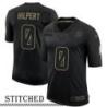 NY Giants #0 Hal Hilpert Black Salute to Service Jersey