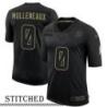 NY Giants #0 Lee Mulleneaux Black Salute to Service Jersey