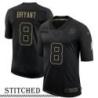 NY Giants #8 Matt Bryant Black Salute to Service Jersey