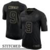 NY Giants #9 Brett Conway Black Salute to Service Jersey