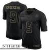 NY Giants #9 Jim Crocicchia Black Salute to Service Jersey