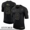 NY Giants #9 Kid Hill Black Salute to Service Jersey
