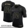 NY Giants #10 Corrie Artman Black Salute to Service Jersey