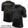 NY Giants #10 Mickey Kobrosky Black Salute to Service Jersey