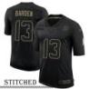 NY Giants #13 Ramses Barden Black Salute to Service Jersey