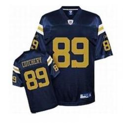 Jerricho Cotchery NY-J Football Jersey - NY-J #89 Football Jersey(Blue)