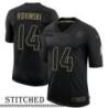 NY Giants #14 Tony Rovinski Black Salute to Service Jersey