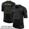 NY Giants #15 Alex Bachman Black Salute to Service Jersey