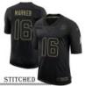 NY Giants #16 Cliff Marker Black Salute to Service Jersey