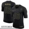 NY Giants #16 Jack McBride Black Salute to Service Jersey
