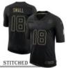 NY Giants #18 Eldridge Small Black Salute to Service Jersey