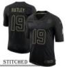 NY Giants #19 Damion Ratley Black Salute to Service Jersey