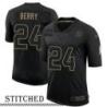 NY Giants #24 Wayne Berry Black Salute to Service Jersey