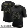 NY Giants #24 Maurice Douglass Black Salute to Service Jersey