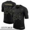 NY Giants #24 Walter Thurmond Black Salute to Service Jersey
