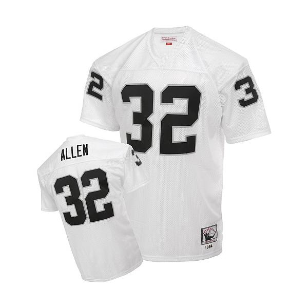 Marcus Allen Oakland Football Jersey - Oakland #32 Football Jersey(White Throwback)
