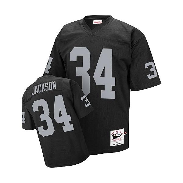 Bo Jackson Oakland Football Jersey - Oakland #34 Football Jersey(Black)