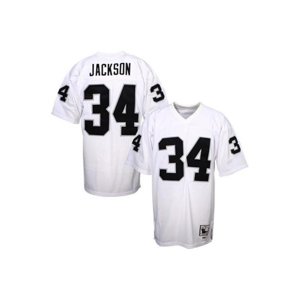 Bo Jackson Oakland Football Jersey - Oakland #34 Football Jersey(White)
