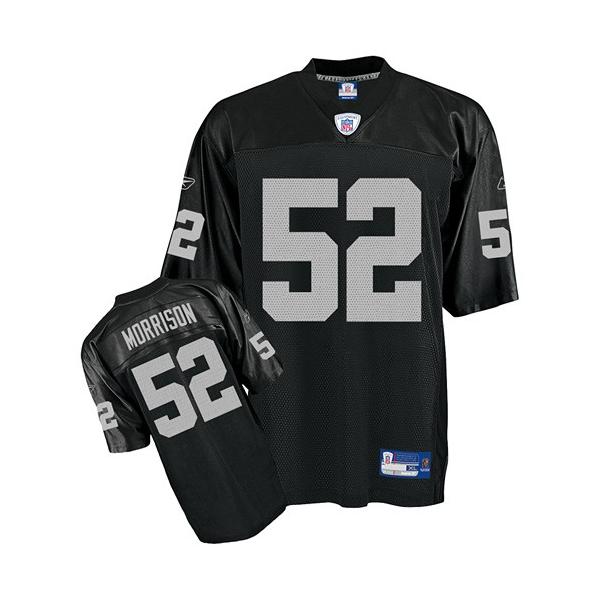 Kirk Morrison Oakland Football Jersey - Oakland #52 Football Jersey(Black)