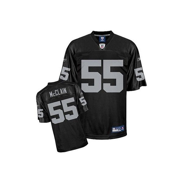 Rolando McClain Oakland Football Jersey - Oakland #55 Football Jersey(Black)