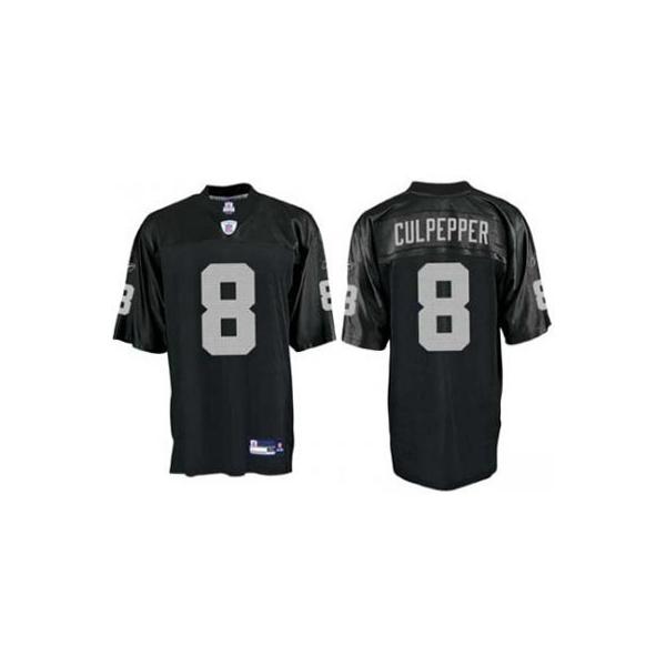 Daunte Culpepper Oakland Football Jersey - Oakland #8 Football Jersey(Black)