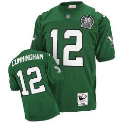 Randall Cunningham Philadelphia Football Jersey - Philadelphia #12 Football Jersey(Green Throwback)