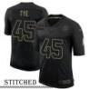 NY Giants #45 Will Tye Black Salute to Service Jersey