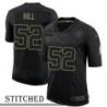 NY Giants #52 Ralph Hill Black Salute to Service Jersey