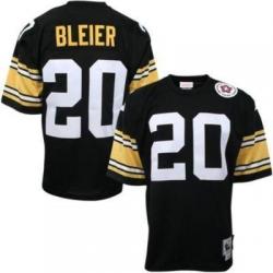 Rocky Bleier Pittsburgh Football Jersey - Pittsburgh #20 Football Jersey(Black Throwback)