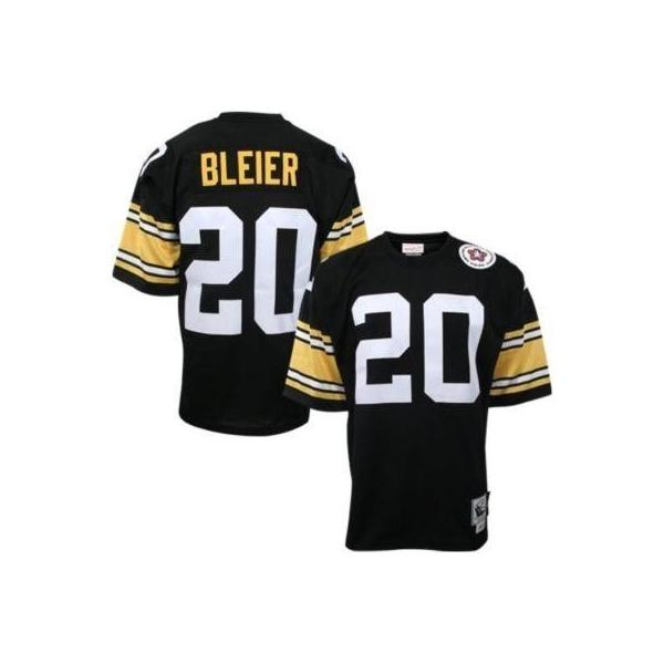 Rocky Bleier Pittsburgh Football Jersey - Pittsburgh #20 Football Jersey(Black Throwback)