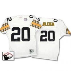Rocky Bleier Pittsburgh Football Jersey - Pittsburgh #20 Football Jersey(White Throwback)