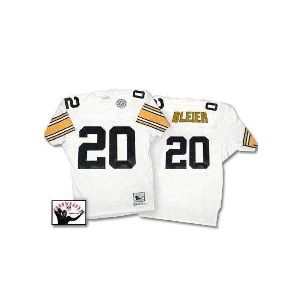 Rocky Bleier Pittsburgh Football Jersey - Pittsburgh #20 Football Jersey(White Throwback)