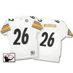 Rod Woodson Pittsburgh Football Jersey - Pittsburgh #26 Football Jersey(White Throwback)