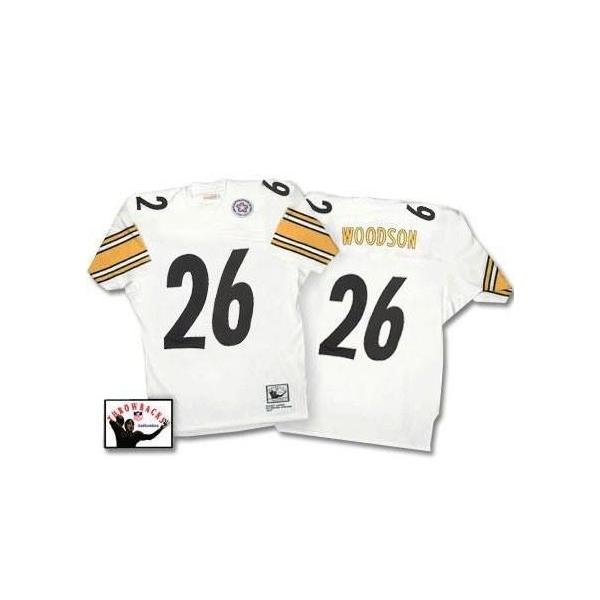 Rod Woodson Pittsburgh Football Jersey - Pittsburgh #26 Football Jersey(White Throwback)