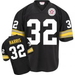 Franco Harris Pittsburgh Football Jersey - Pittsburgh #32 Football Jersey(Black Throwback)