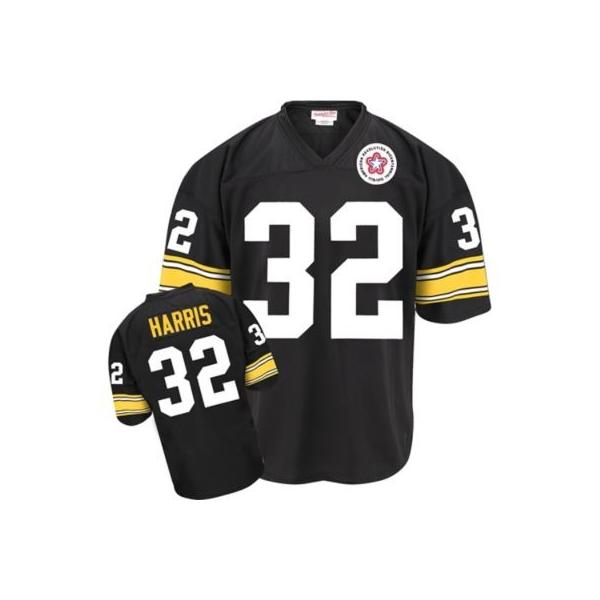 Franco Harris Pittsburgh Football Jersey - Pittsburgh #32 Football Jersey(Black Throwback)