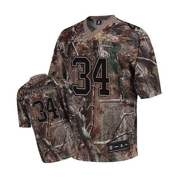 Rashard Mendenhall Pittsburgh Football Jersey - Pittsburgh #34 Football Jersey(Camo)