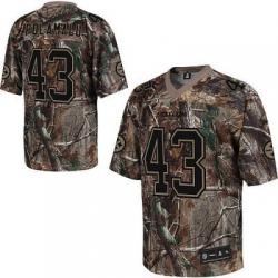 Troy Polamalu Pittsburgh Football Jersey - Pittsburgh #43 Football Jersey(Camo)