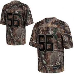 Lamarr Woodley Pittsburgh Football Jersey - Pittsburgh #56 Football Jersey(Camo)