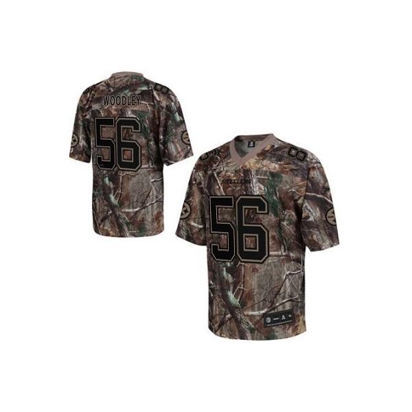 Lamarr Woodley Pittsburgh Football Jersey - Pittsburgh #56 Football Jersey(Camo)