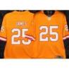Buccaneers #25 Mike James Orange Football Jersey Stitched
