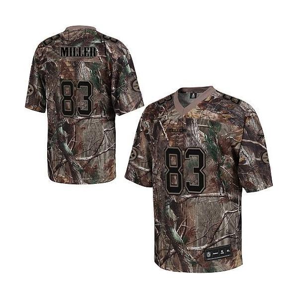 Heath Miller Pittsburgh Football Jersey - Pittsburgh #83 Football Jersey(Camo)